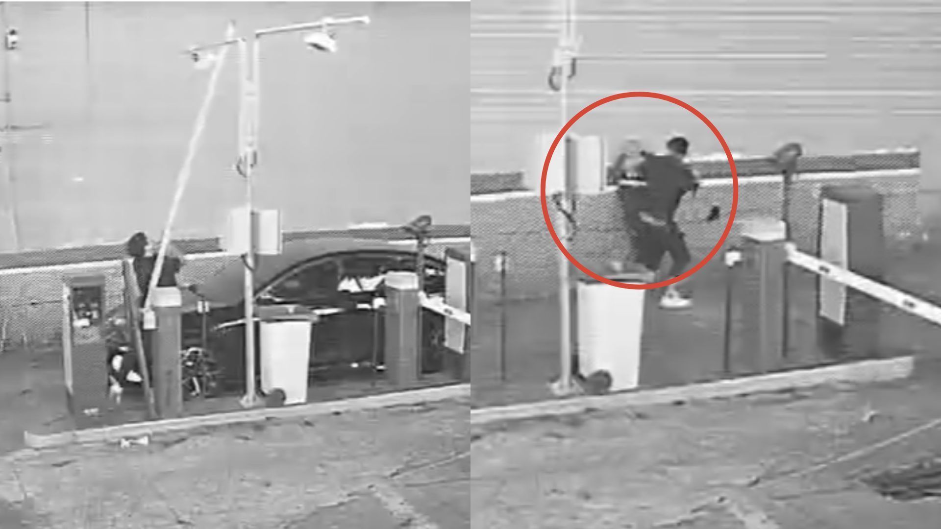 Empresário destrói cancela e agride homem em estacionamento SP