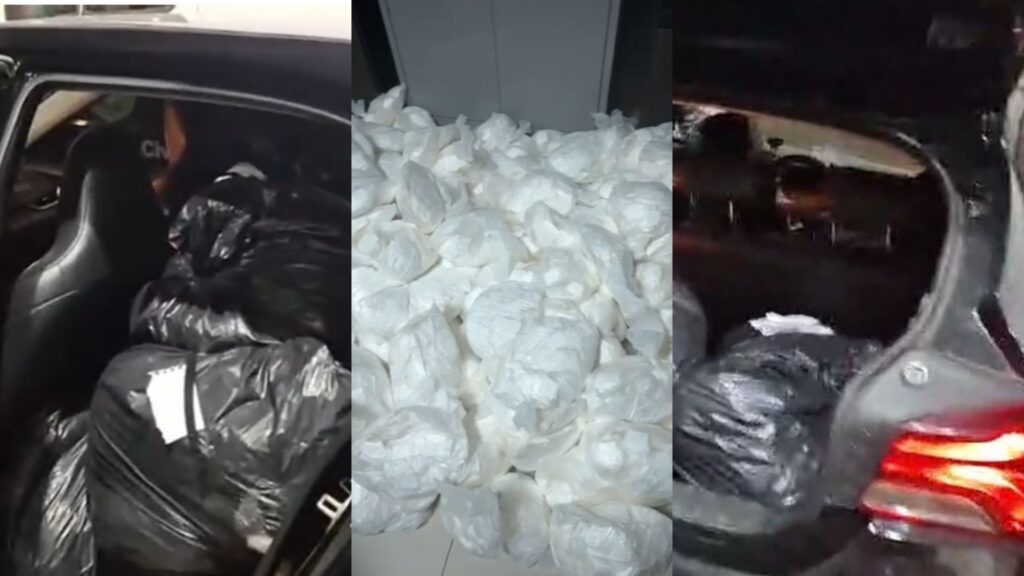 Motorista é preso com quase 200 kg de cocaína em operação na cidade