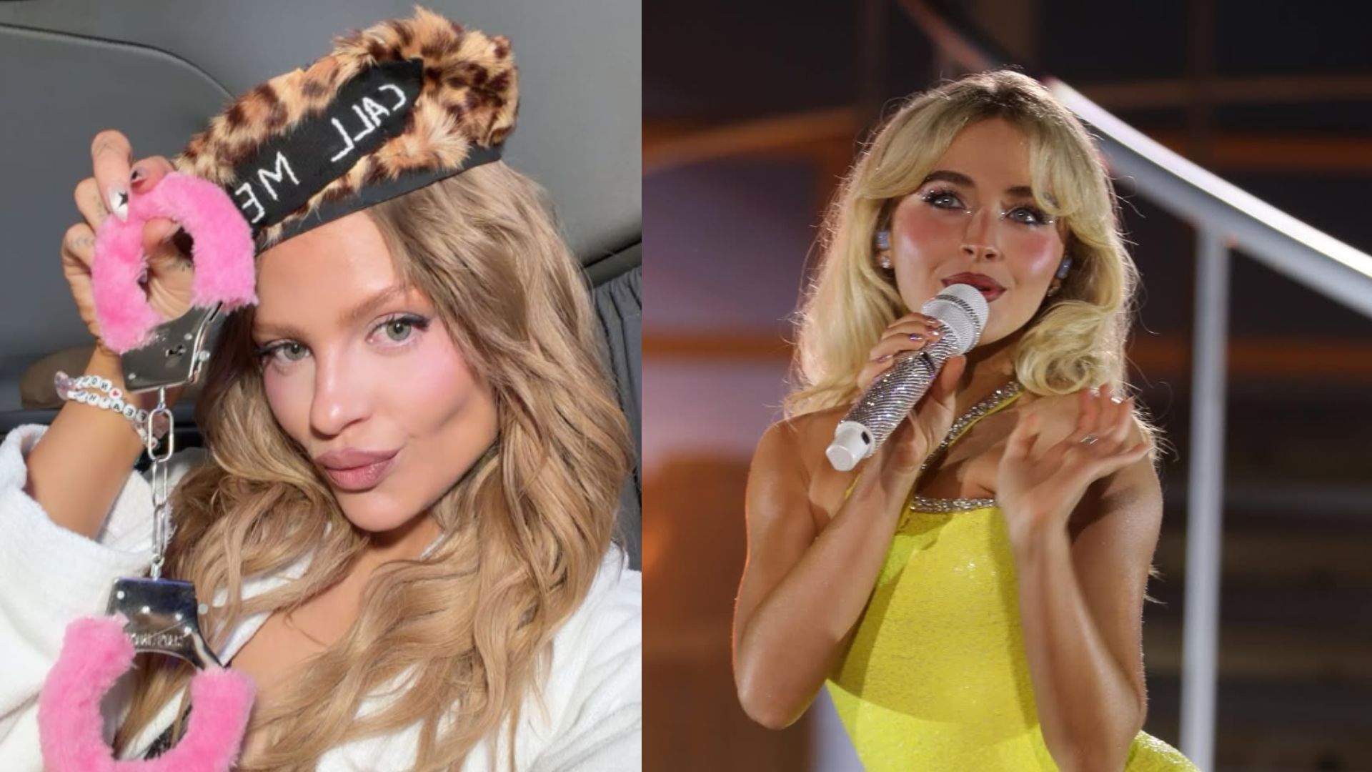 Sabrina Carpenter "prende" Luísa Sonsa no Lollapalooza 2023