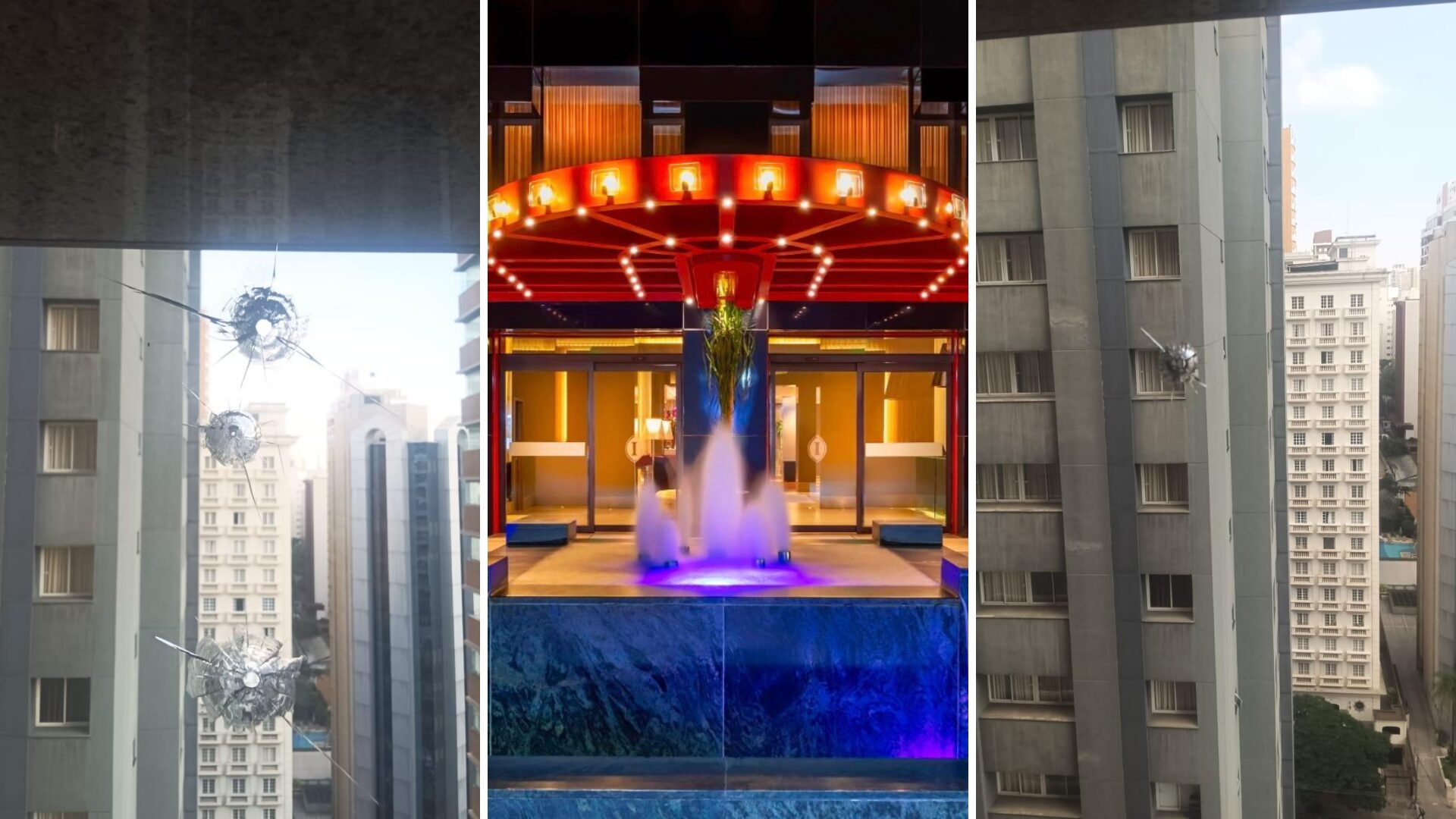 Hotel de luxo é alvo de tiros em bairro nobre de SP: veja detalhes