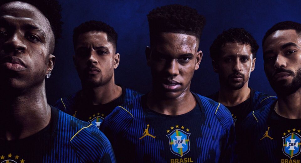 Vaza suposto uniforme reserva completo do Brasil para 2026