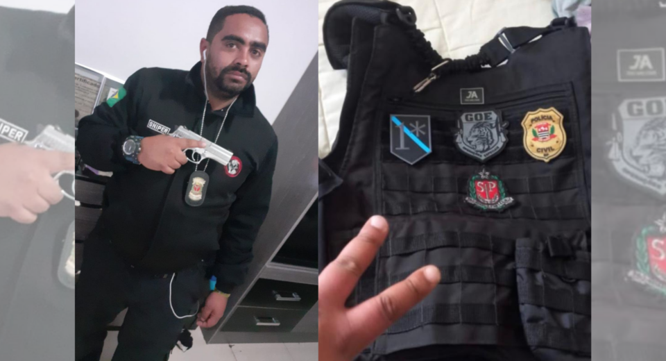 Falso policial é preso por porte ilegal de arma em SP