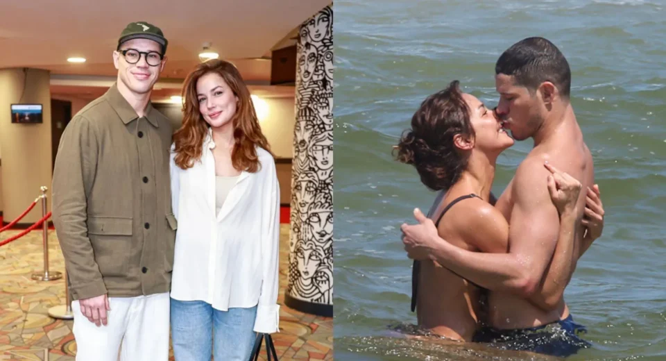 José Loreto curte dia de praia ao lado da namorada; fotos incríveis