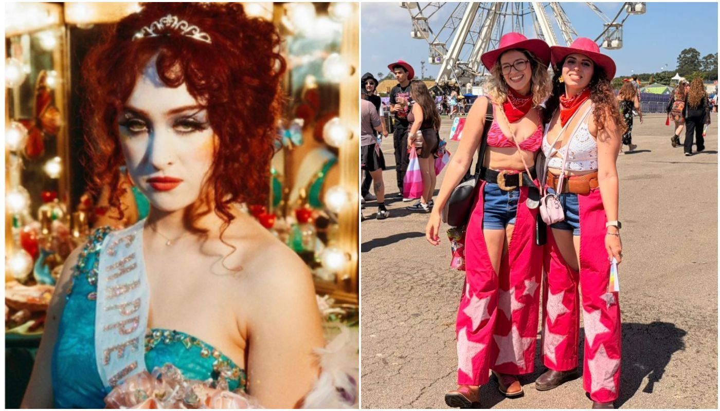 Lollapalooza 2026: chapéus de cowboy e leques em alta no dia 2
