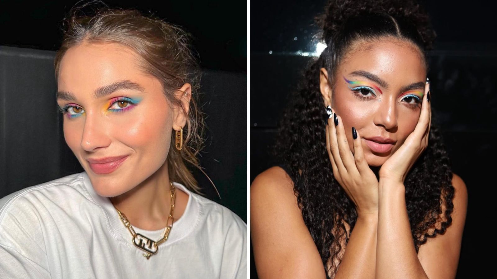 Olhos coloridos e pele fresh: tendências de beleza no Lollapalooza