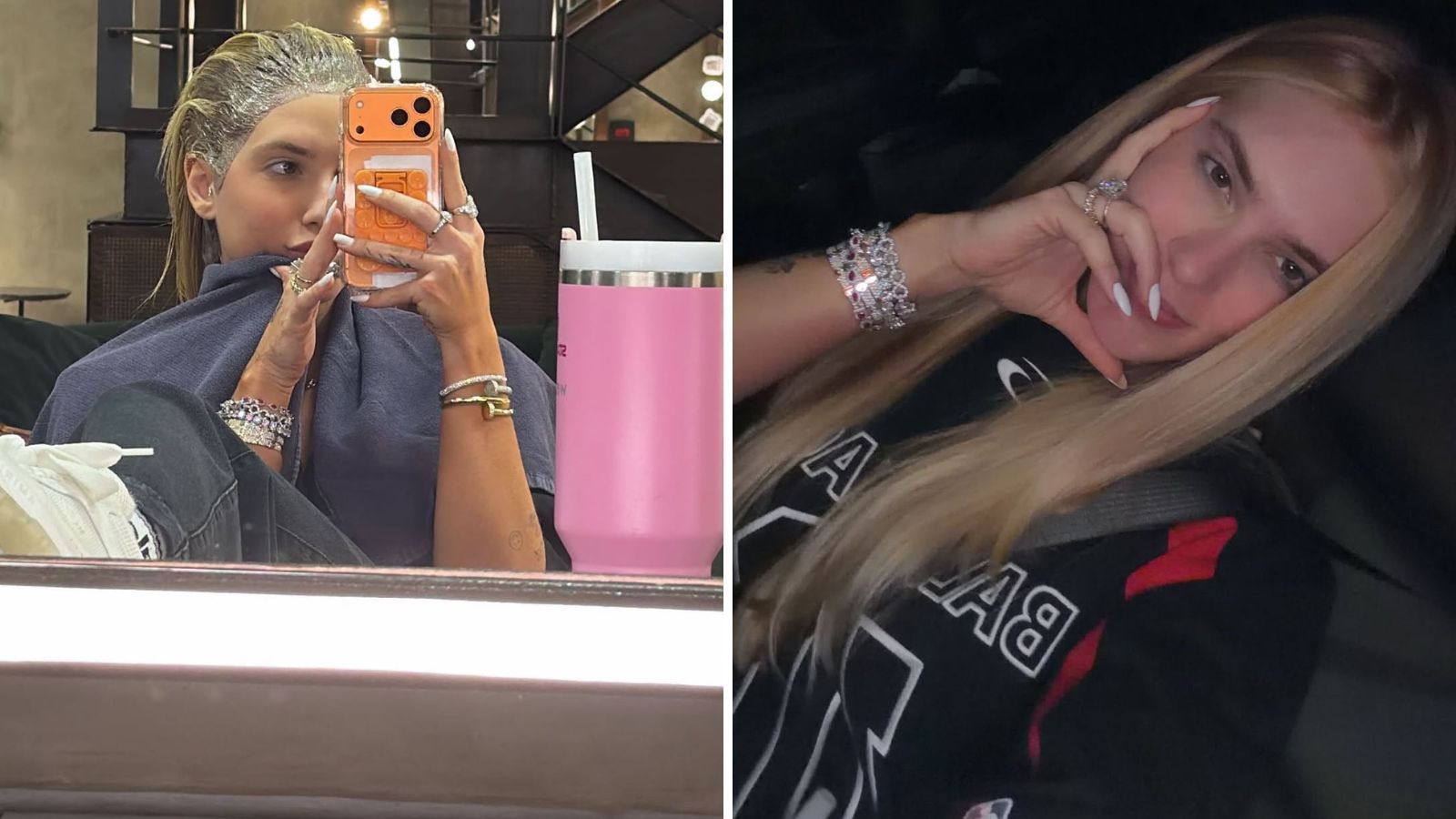 Virginia passa a madrugada em salão e revela visual deslumbrante