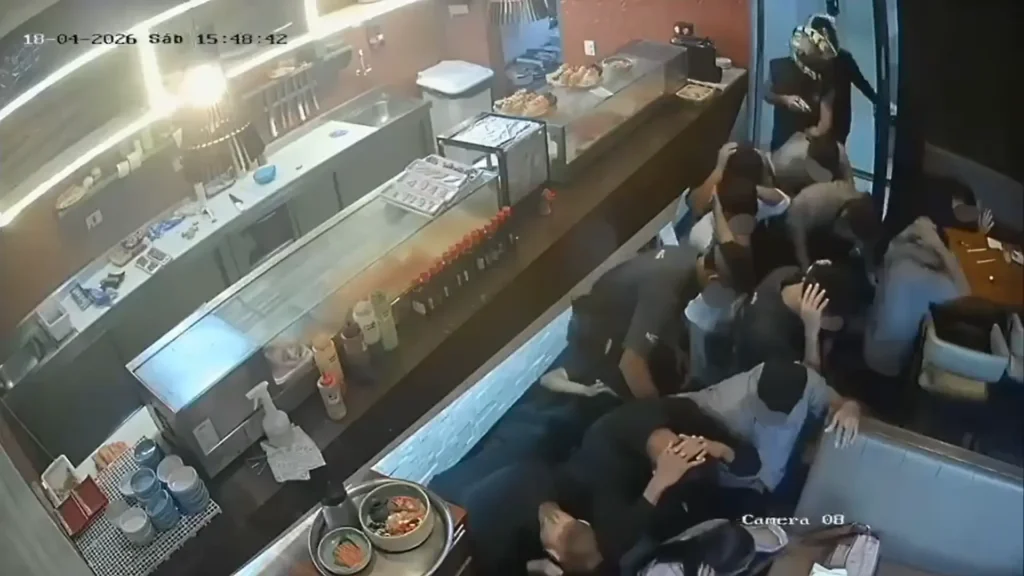 Arrastão assusta clientes em restaurante japonês na zona Sul de SP