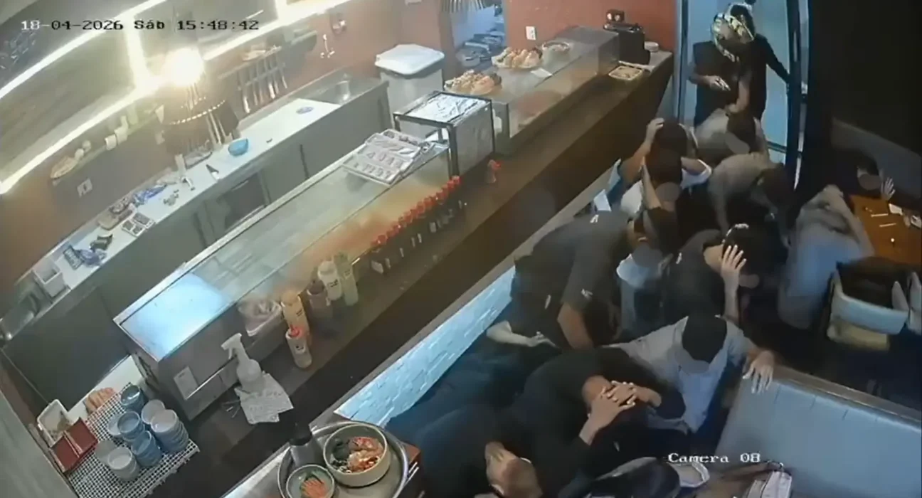 Arrastão assusta clientes em restaurante japonês na zona Sul de SP