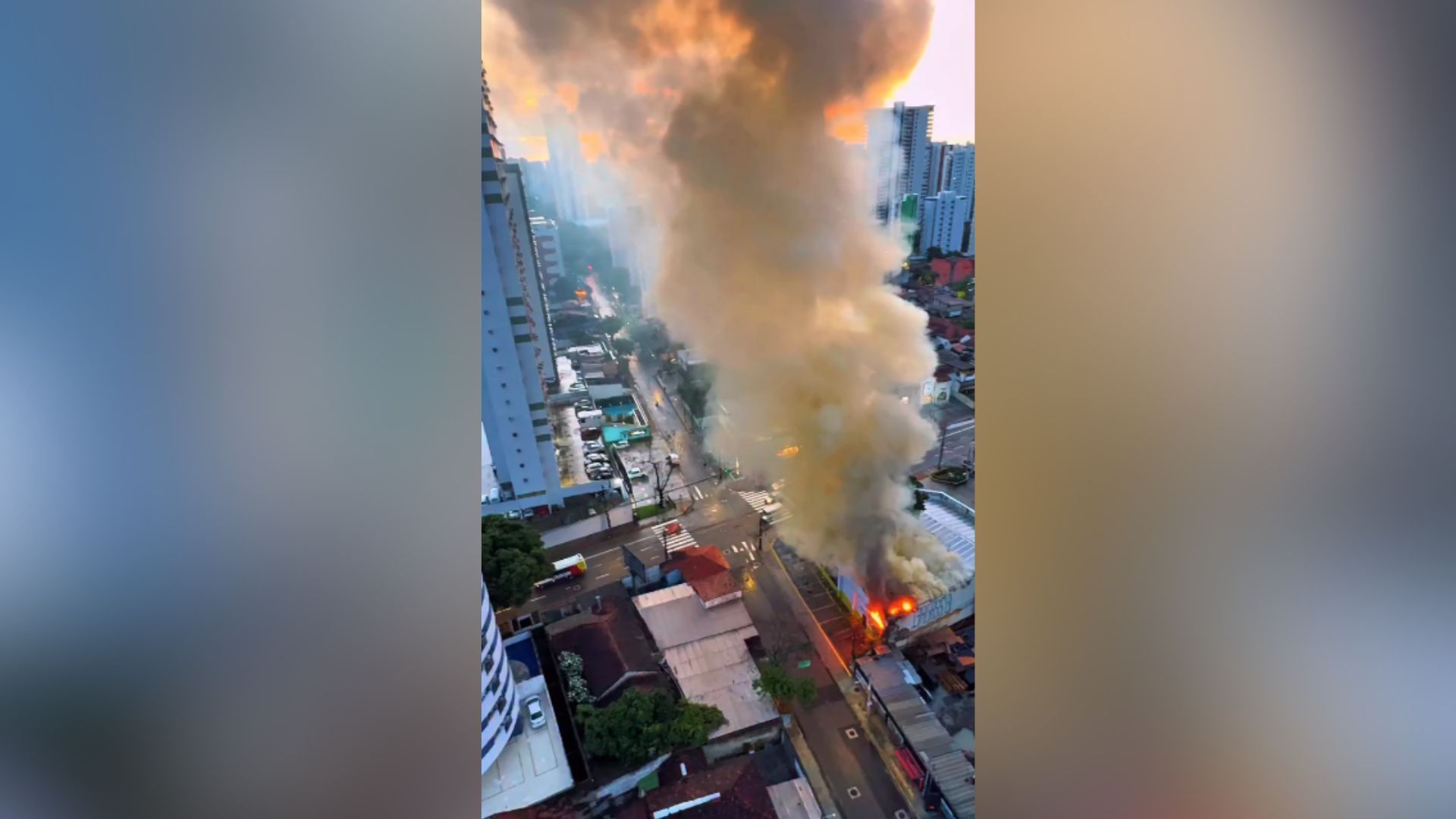 Incêndio atinge supermercado em Recife (PE); danos e evacuação imediata