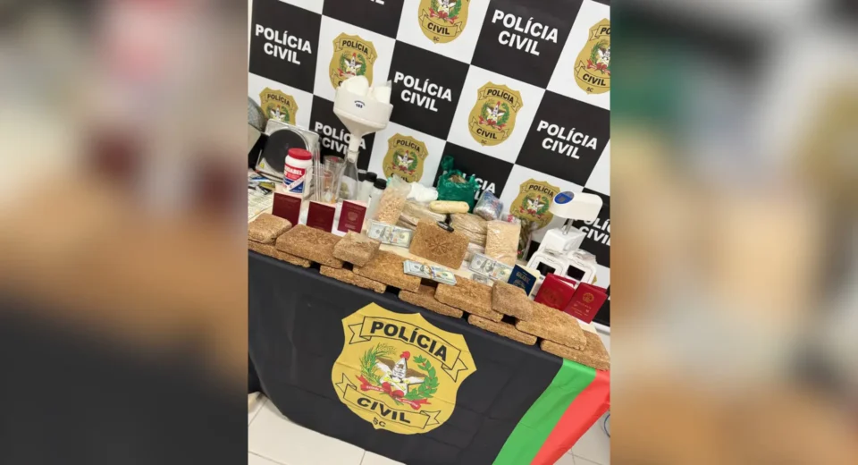 Polícia acha laboratório de drogas e prende traficante russo em SC