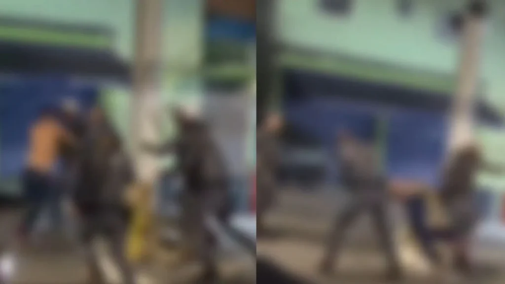 PMs agridem homem com chutes na cabeça após baile funk em SP