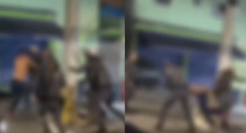 PMs agridem homem com chutes na cabeça após baile funk em SP