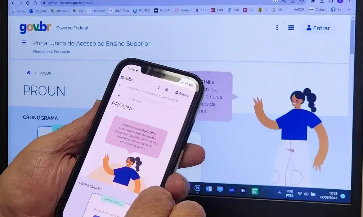 Cotista Prouni vai disputar com ampla concorrência e vencer