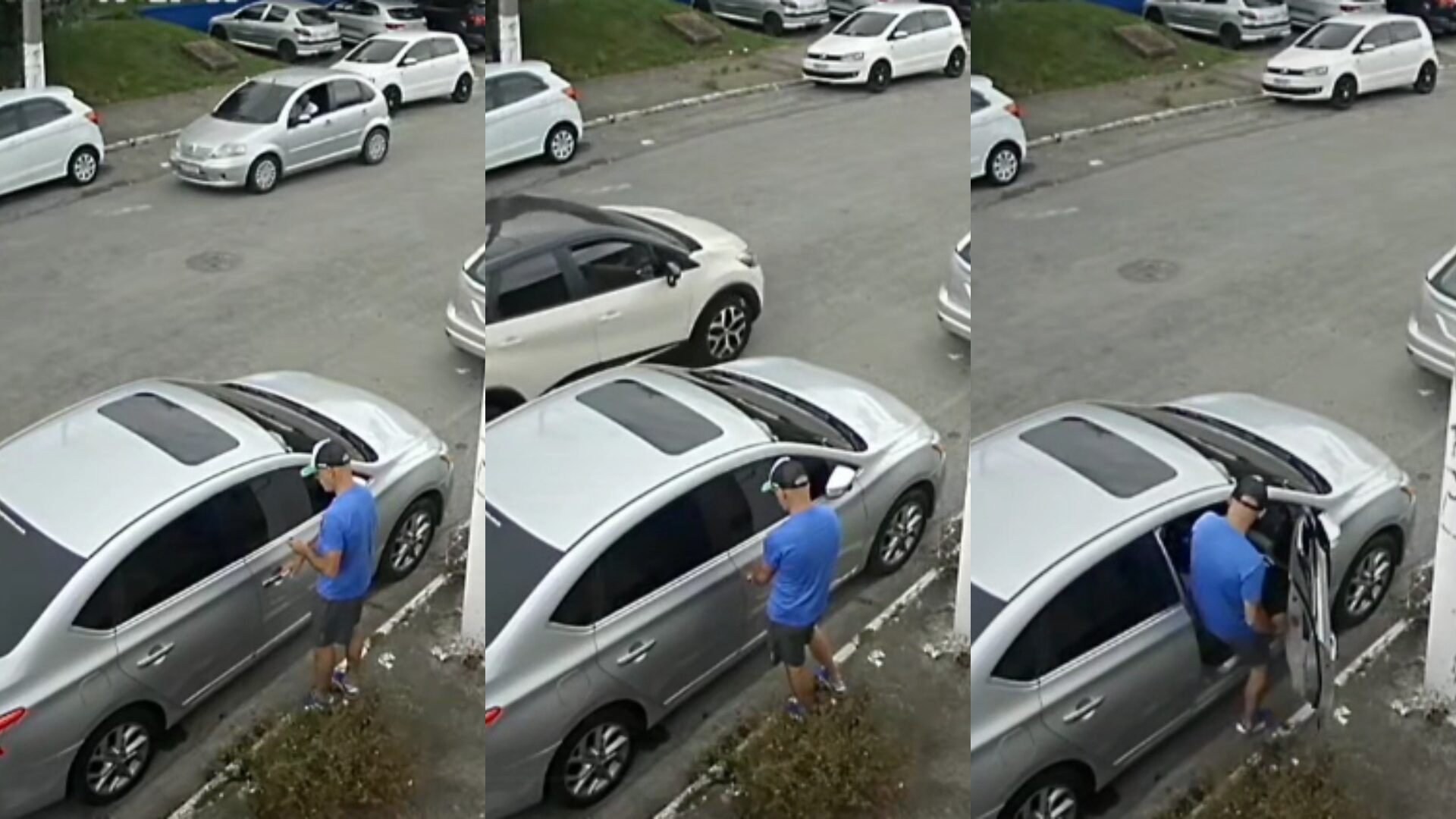 Homem furta carro em plena luz do dia e causa susto na zona Leste