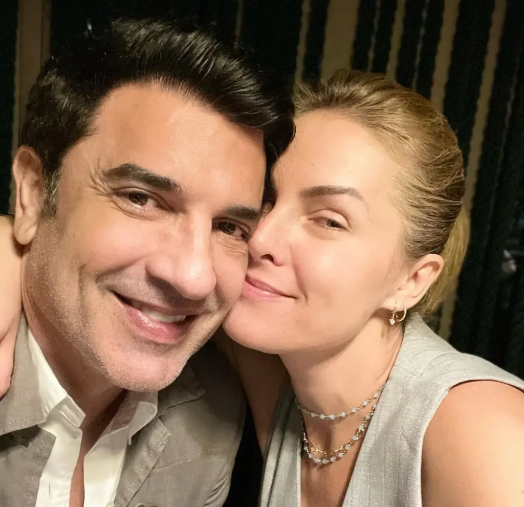 Ana Hickmann e Edu Guedes celebram a primeira noite na casa nova