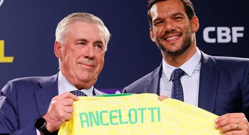 Ancelotti completa um ano na Seleção Brasileira em busca do hexa