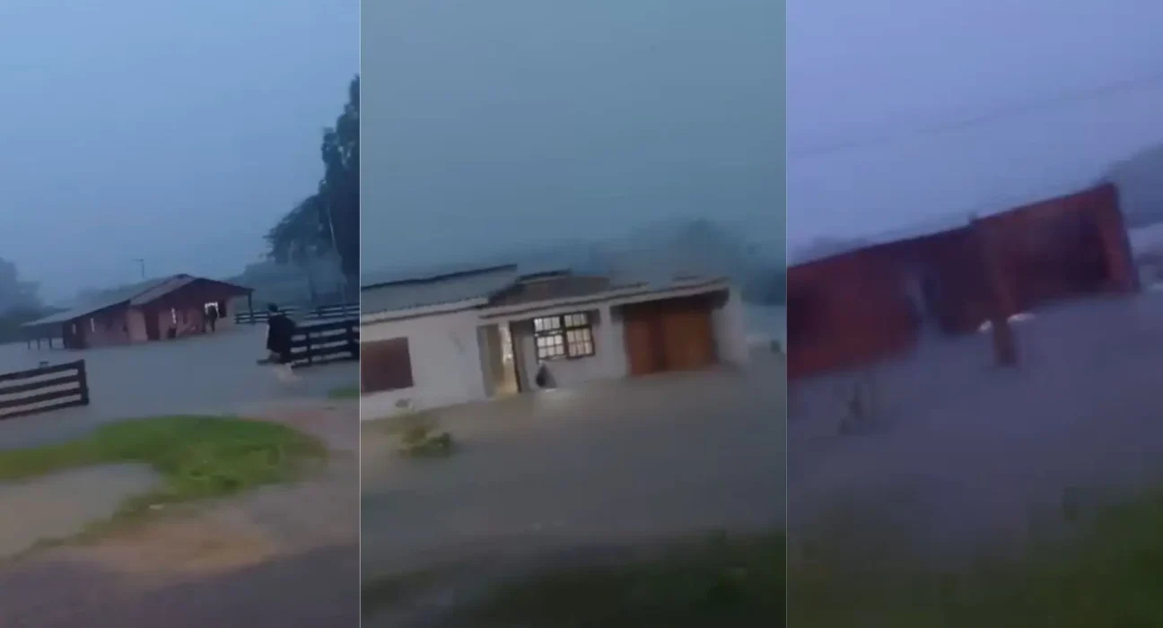 Chuvas provocam alagamentos e afetam 500 pessoas no RS