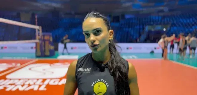 Superliga Feminina: Natinha projeta vitória na decisão com o Minas