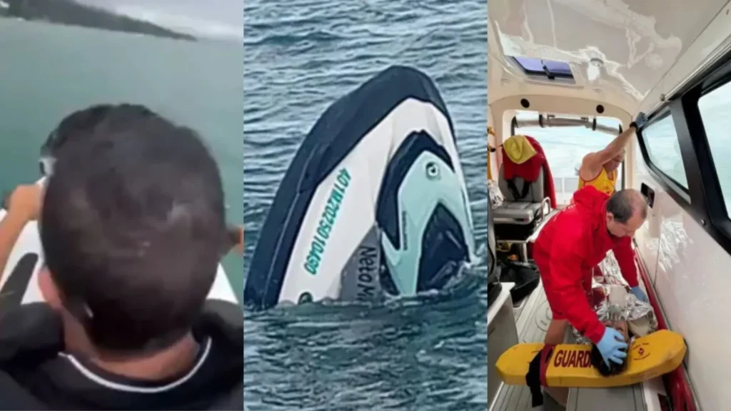 Mulher que ficou 42 horas à deriva em alto-mar se recupera bem
