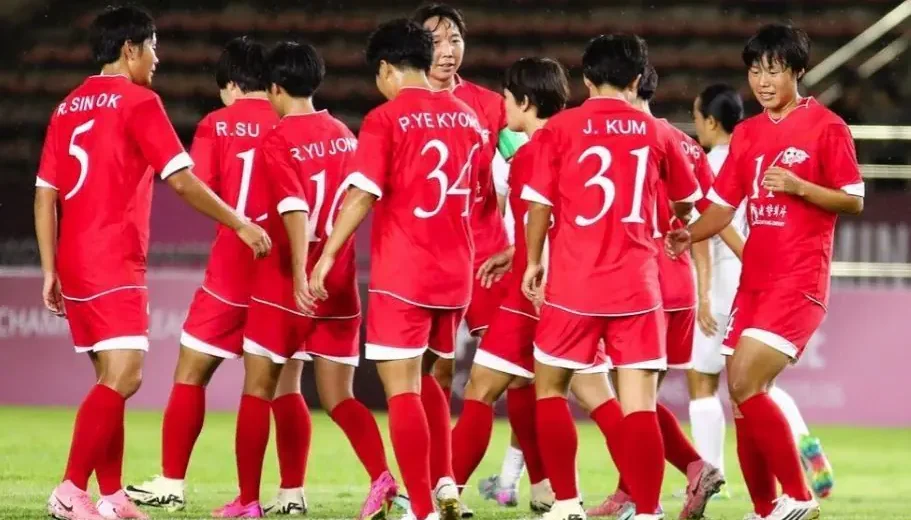 Time feminino da Coreia do Norte jogará oficialmente na Coreia do Sul