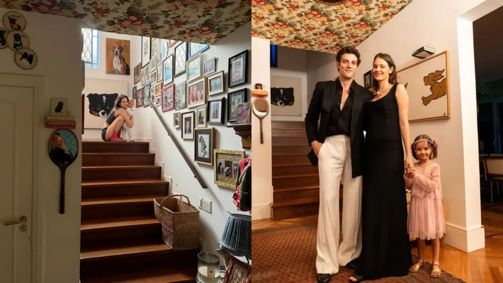 Aconchego de casa de vó: o lar acolhedor de Chay Suede e Laura Neiva