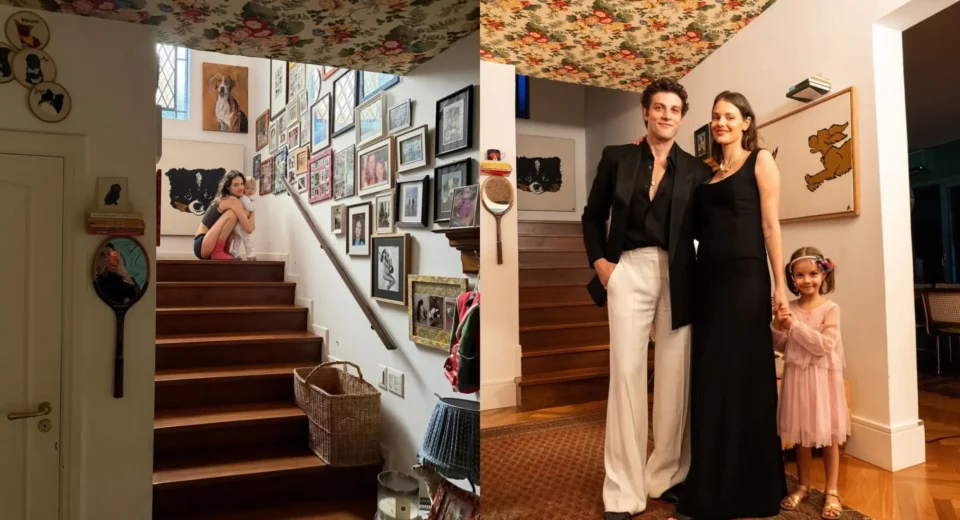 Aconchego de casa de vó: o lar acolhedor de Chay Suede e Laura Neiva