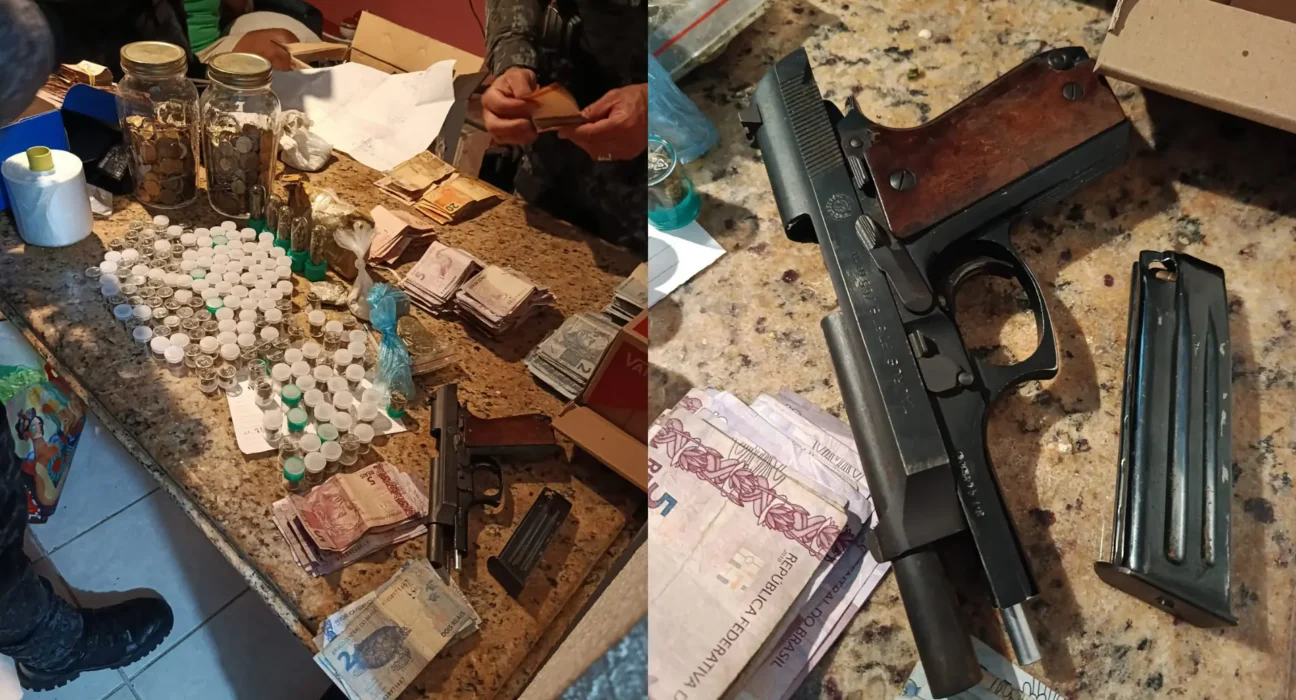 PM apreende mais de R$ 100 mil em operação contra crimes em SP