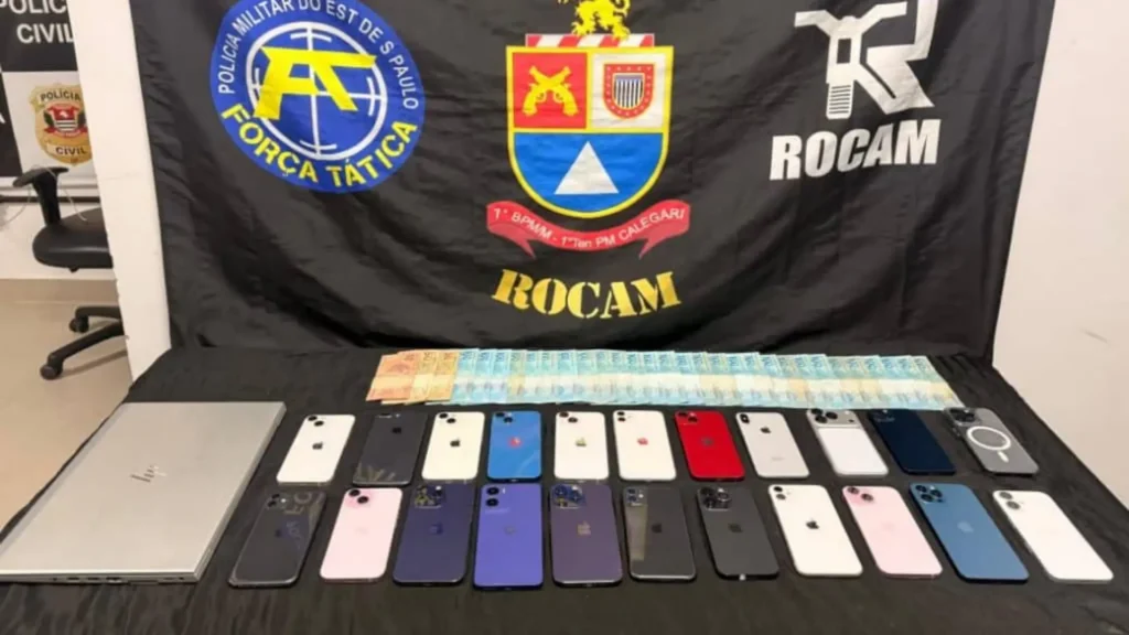 Homem é preso com 21 celulares furtados no Centro de SP e é autuado