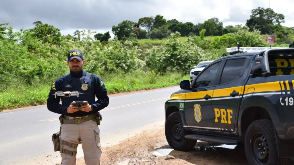 PRF vai usar drones para monitorar motoristas no São João na Bahia