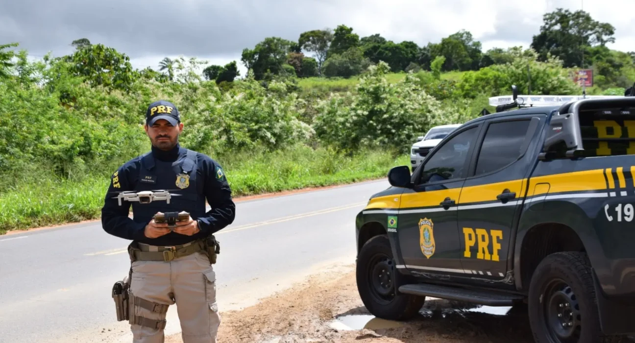 PRF vai usar drones para monitorar motoristas no São João na Bahia