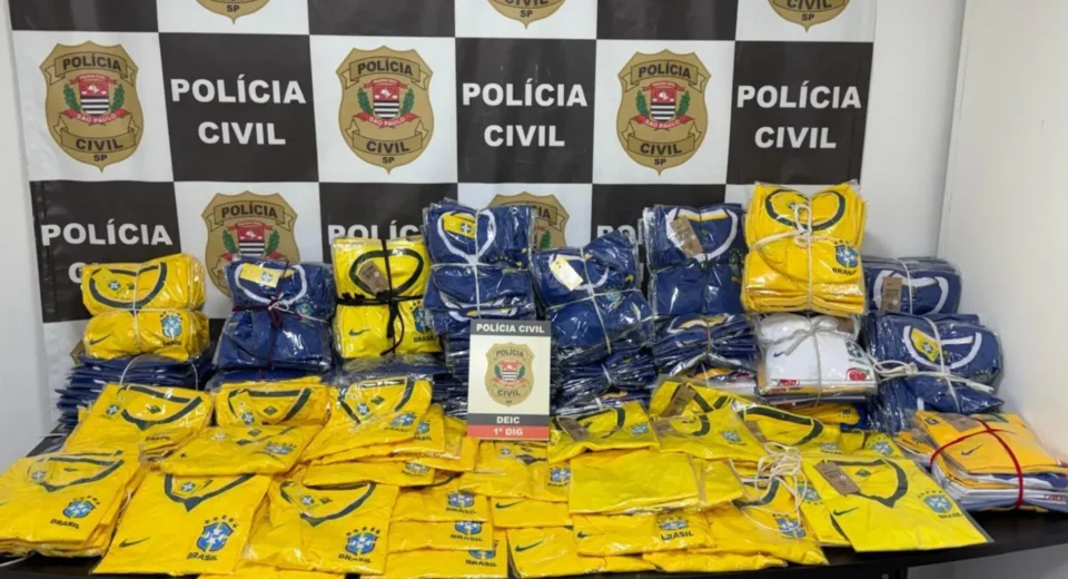 Mais de 50 mil itens da Copa 2026 apreendidos e descartados