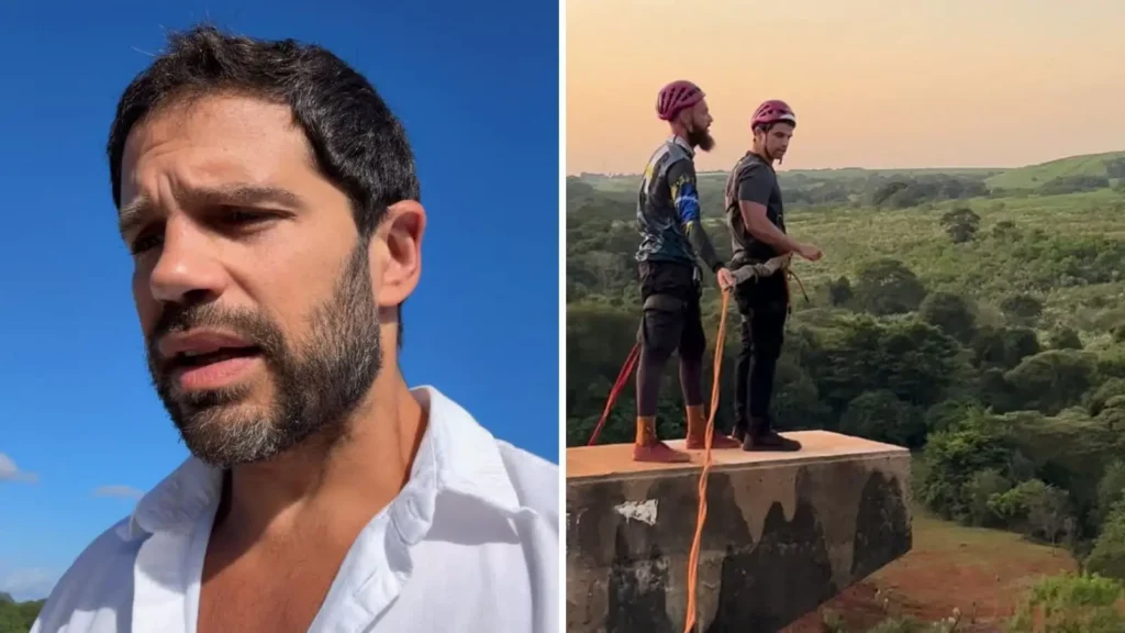 Duda Nagle revela que saltou do mesmo lugar que jovem morreu: reflexão sobre o perigo