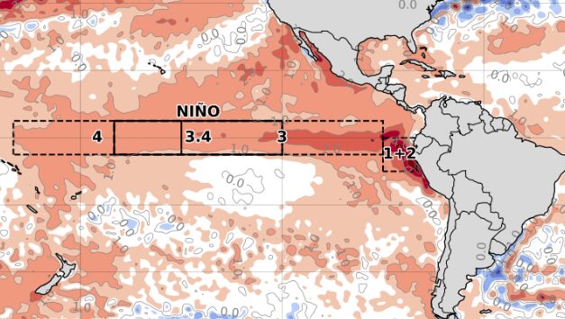 Em breve: El Niño pode impactar o clima e a agricultura.