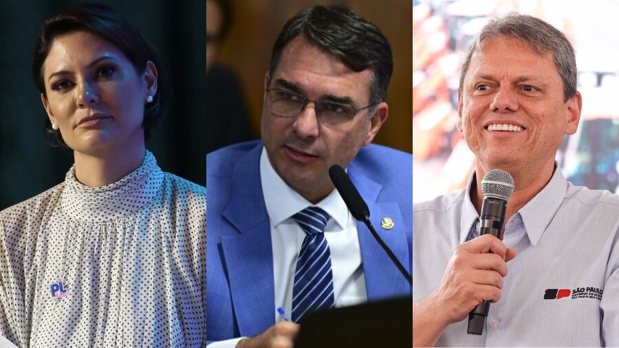 Tarcísio prega paz entre Flávio e Michelle: diálogo e reconciliação