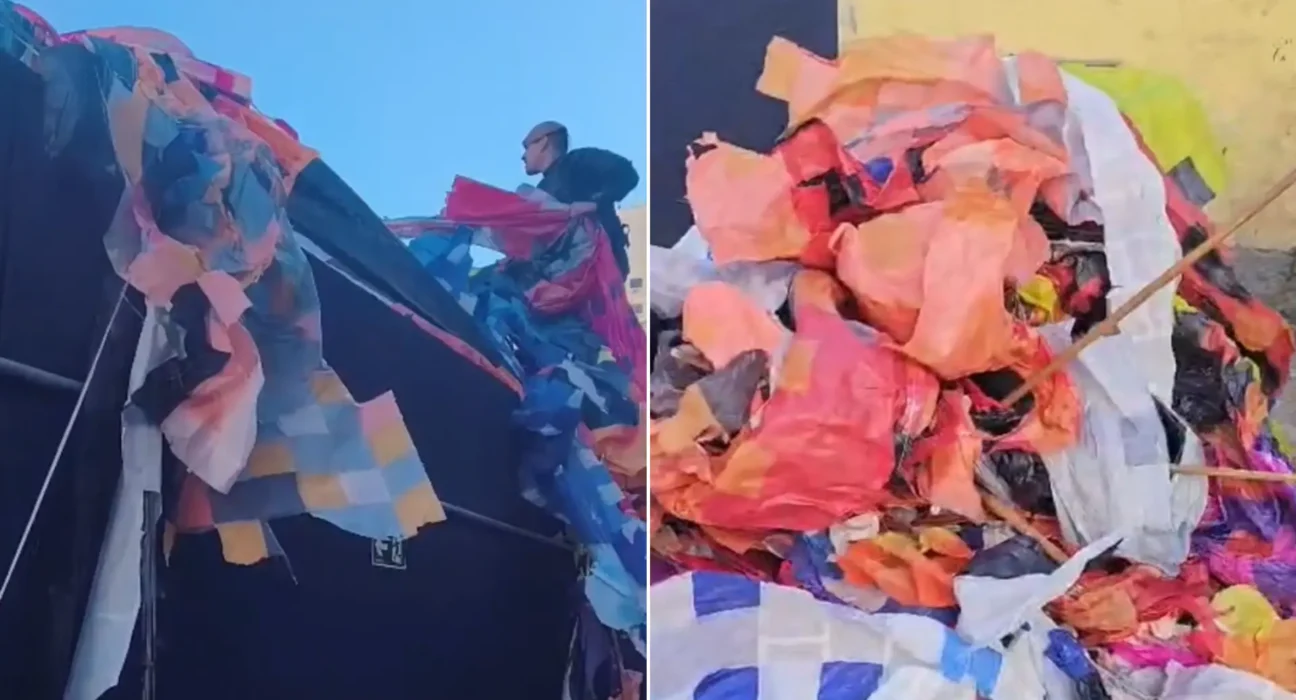 Balão cai e atinge escola municipal em Santos: detalhes e segurança