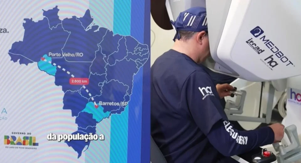 Paciente do SUS passa por cirurgia inovadora a 2.700 km