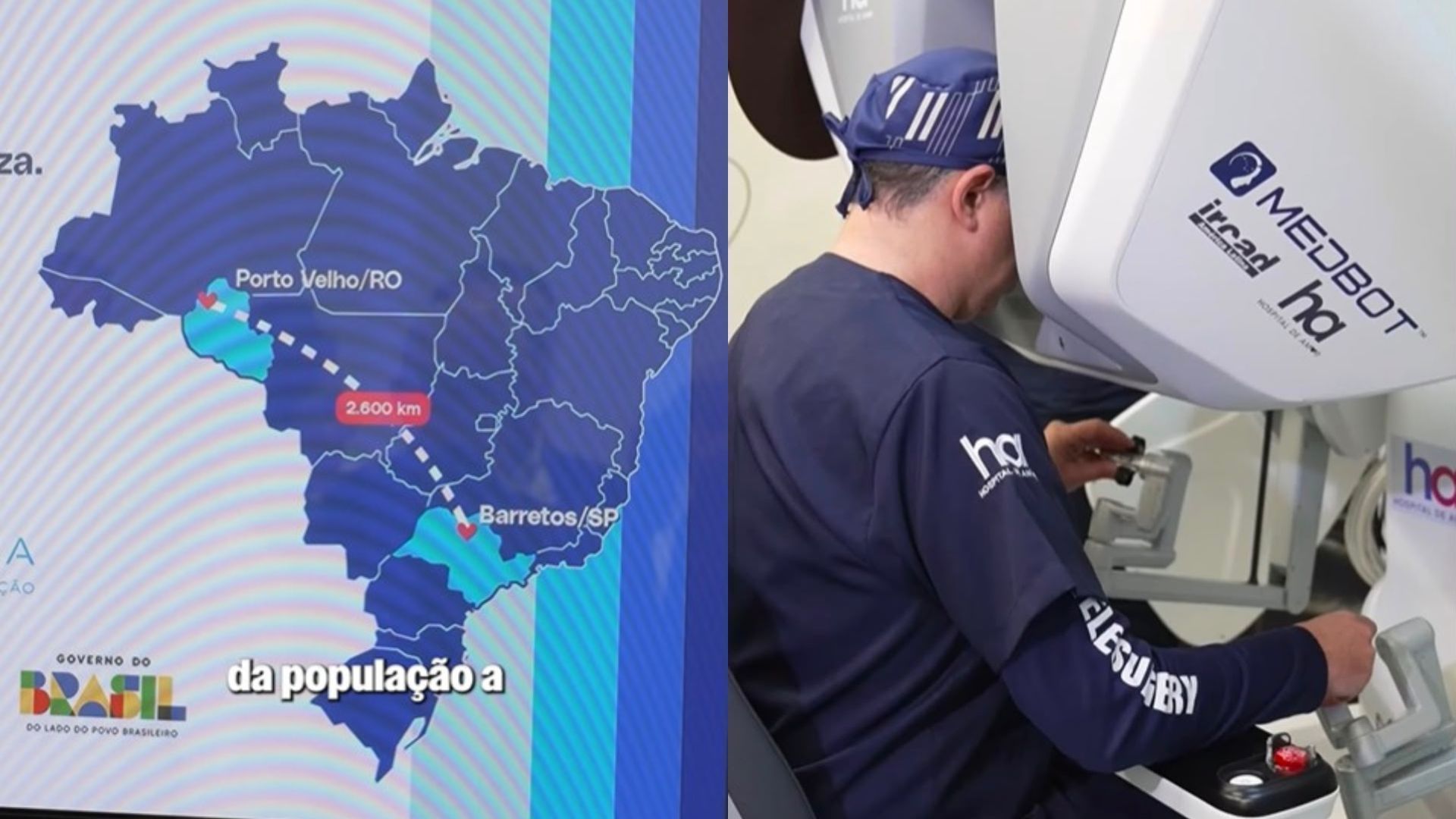 Paciente do SUS passa por cirurgia inovadora a 2.700 km