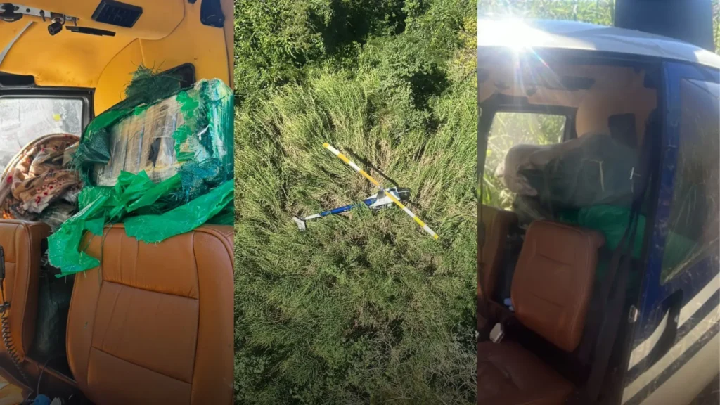 Perseguição nas alturas: 200kg de cocaína apreendidos em SP