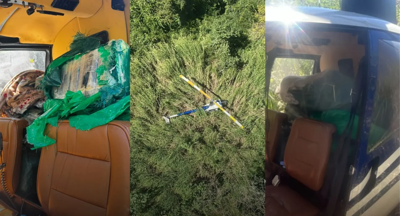 Perseguição nas alturas: 200kg de cocaína apreendidos em SP