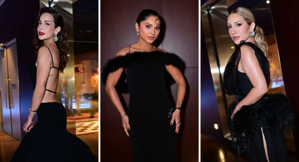 All black marca looks dos famosos no Baile do BB em destaque