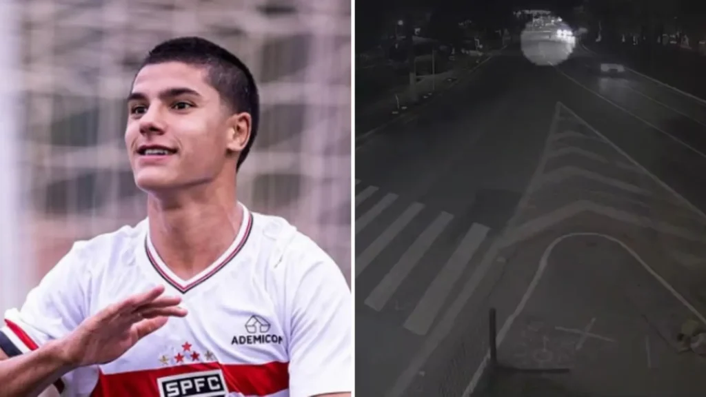 Polícia registrou acidente com jogador do São Paulo em disputa perigosa