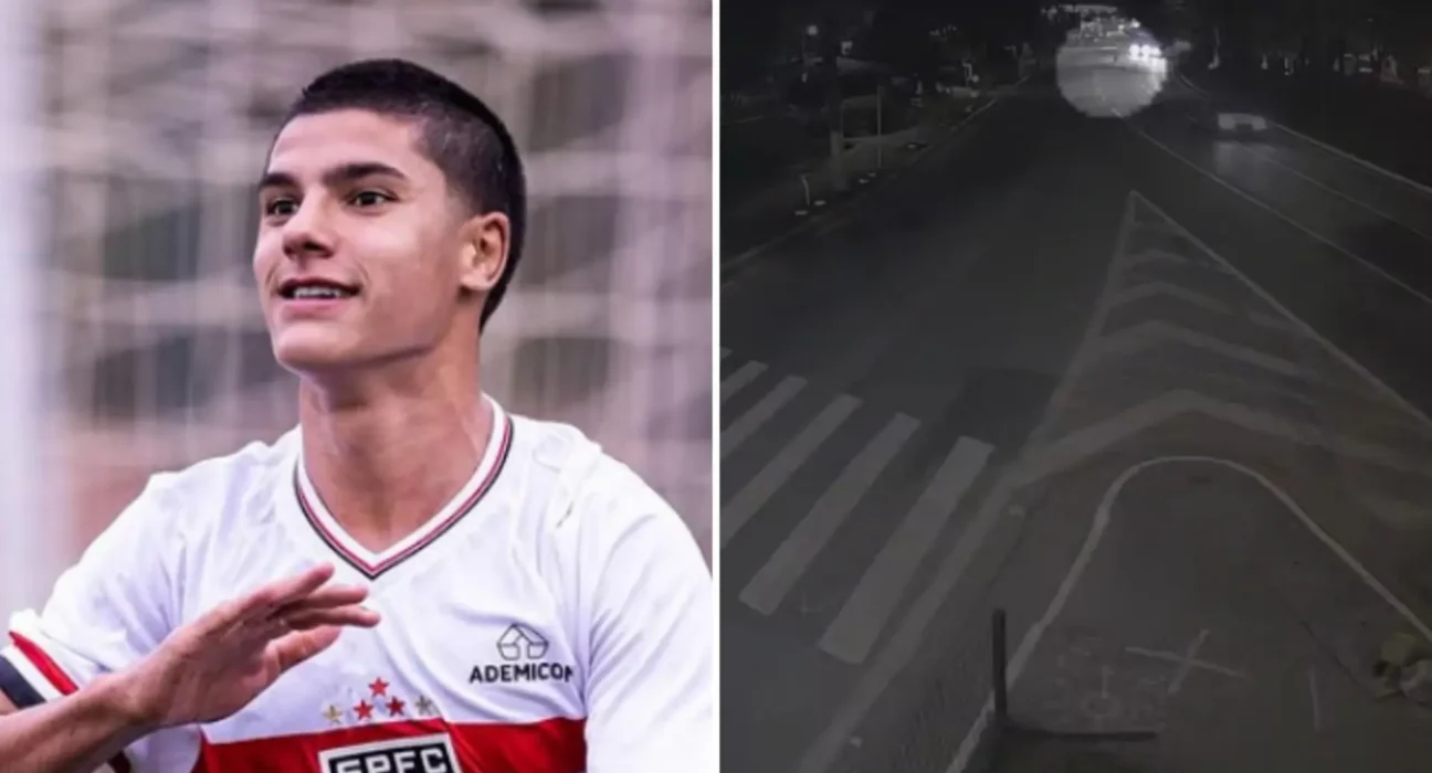 Polícia registrou acidente com jogador do São Paulo em disputa perigosa
