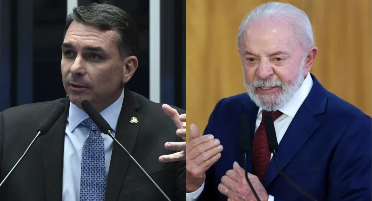 "Em SP, Flávio com 37% e Lula 32% no 1º turno da eleição"
