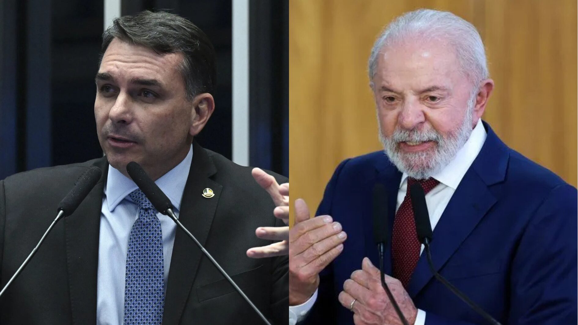 "Em SP, Flávio com 37% e Lula 32% no 1º turno da eleição"