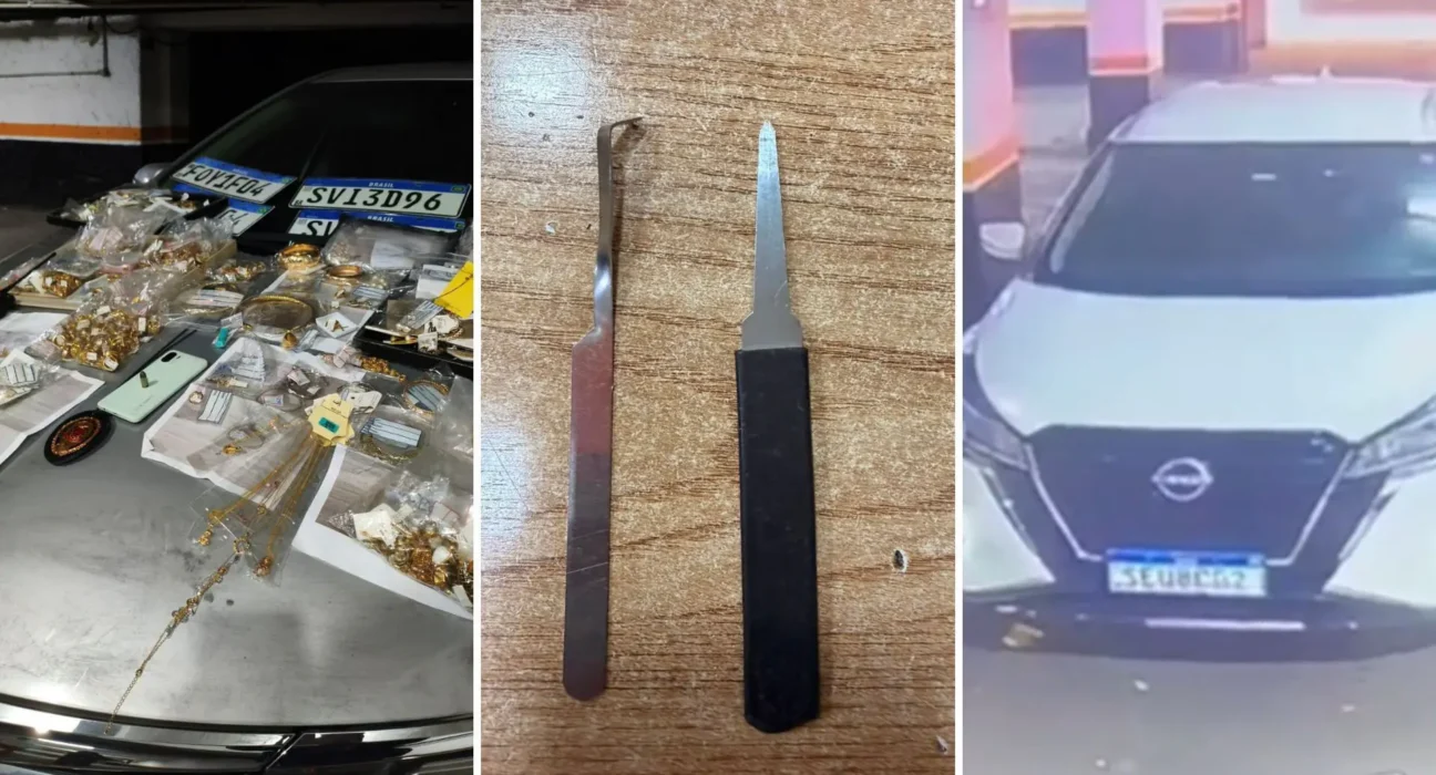 Quatro homens são presos após furto em joelheira em SP