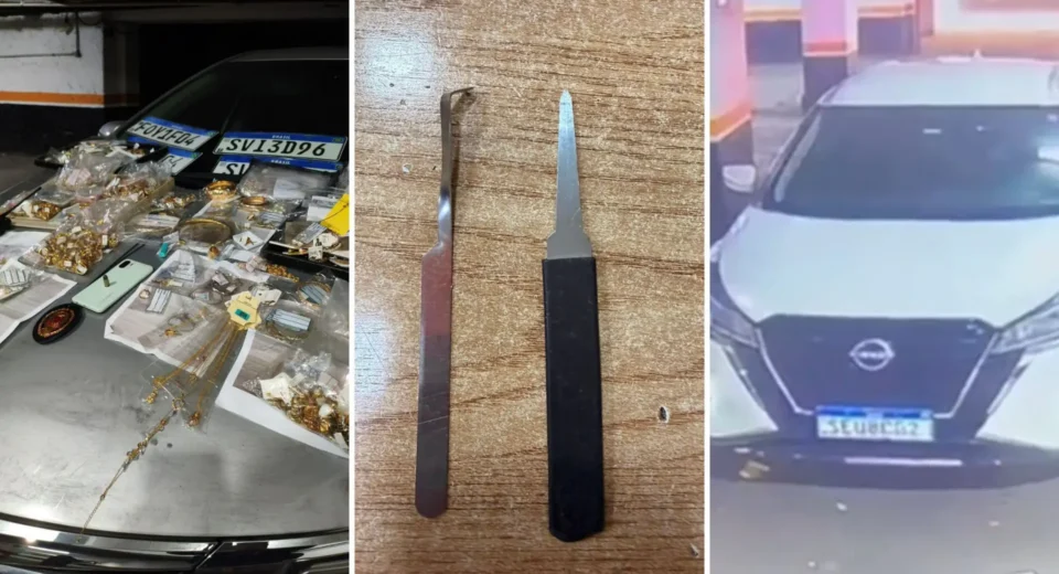 Quatro homens são presos após furto em joelheira em SP