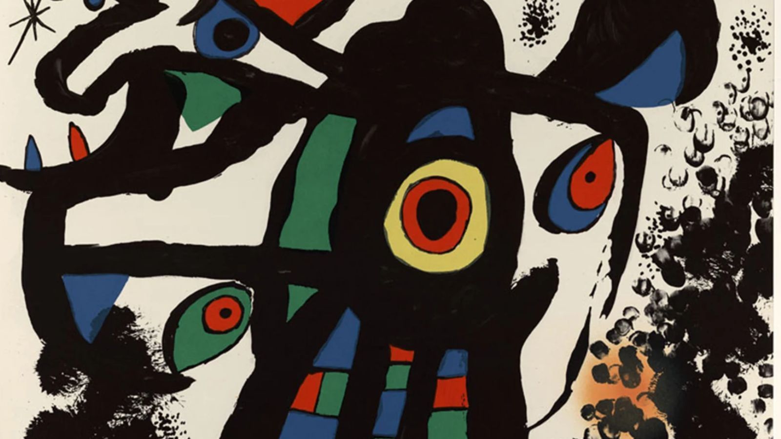 Exposição inédita de Joan Miró traz mais de 100 obras impactantes