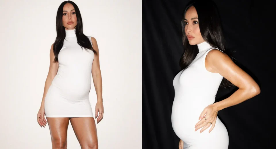 Sabrina Sato exibe barriga de seis meses de gravidez com charme