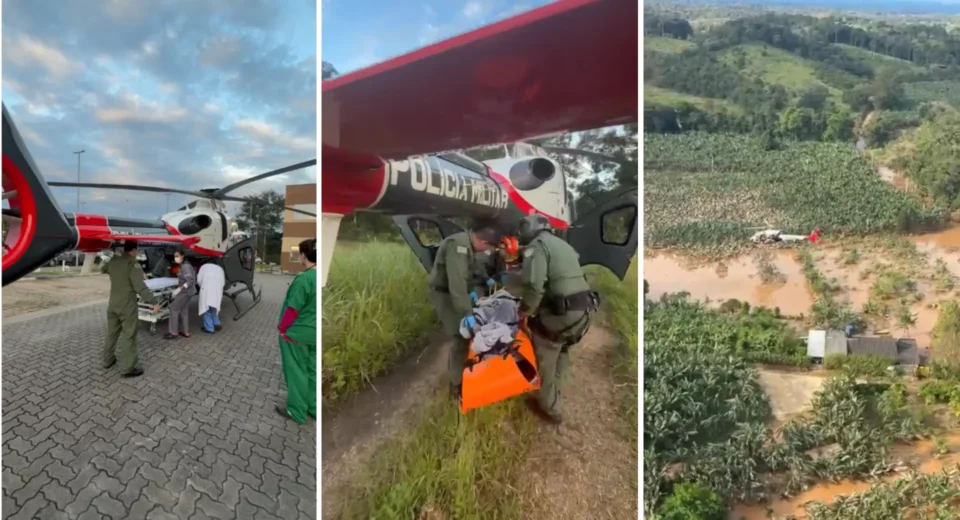 Idoso de 100 anos é resgatado após ficar ilhado por chuvas em SP