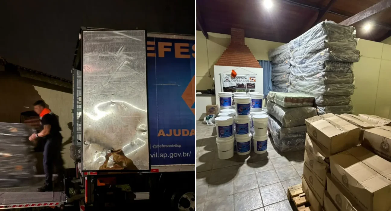 Rio transborda em Itapetininga (SP): 200 famílias desalojadas
